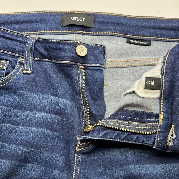 Vervet By Flying Monkey Ankle Skinny Size 28 - Picture 16 of 16